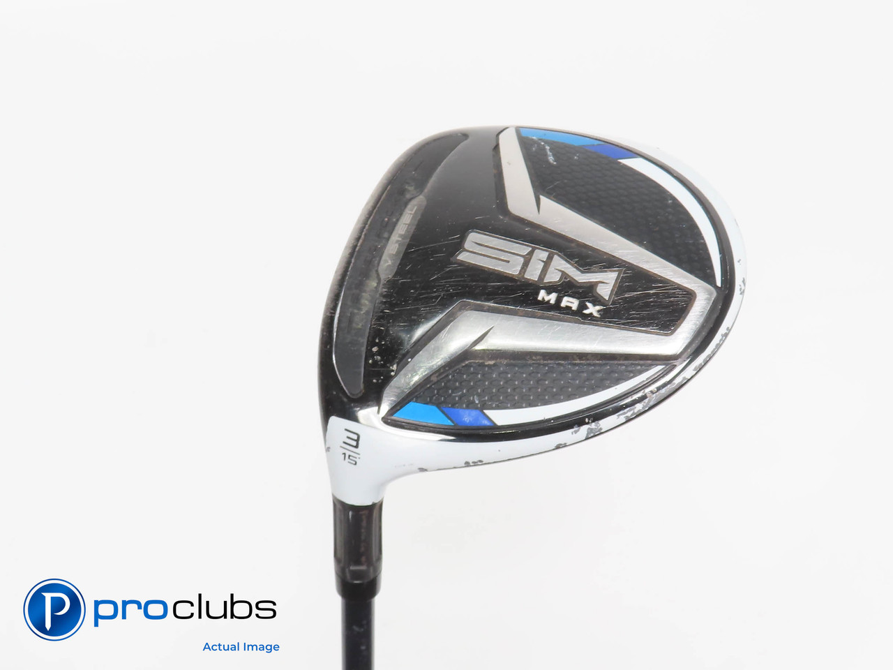 Left Handed TaylorMade SIM MAX 15* 3 Wood - Ventus Blue 6S